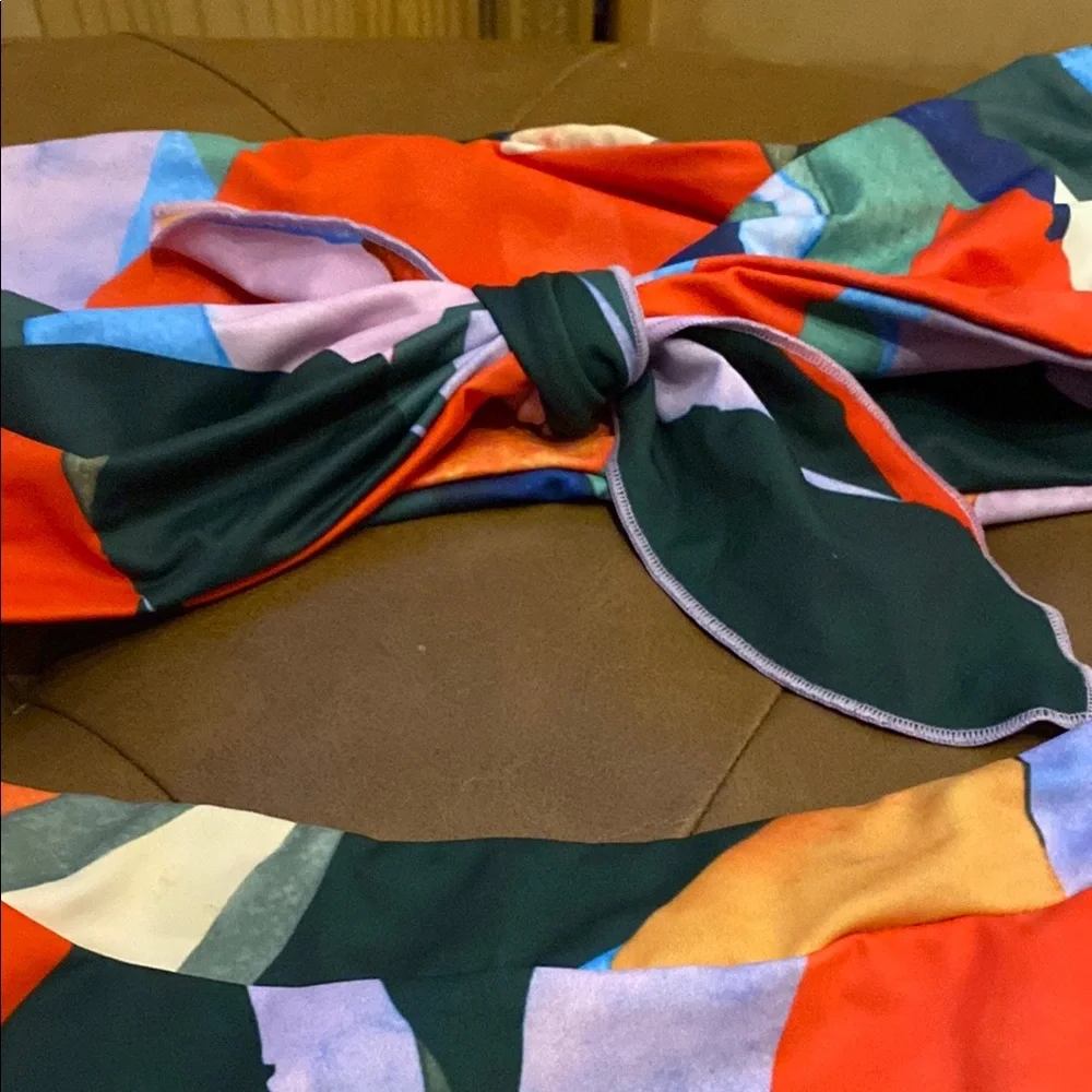 SHEIN Multicolor Abstract Bikini - Picture 4 of 4